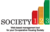 Society123 web based software